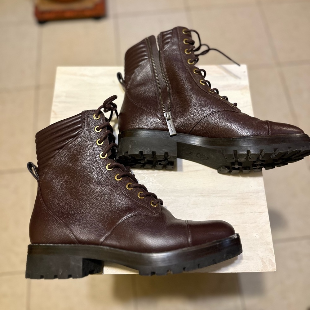 Michael Kors combat boots